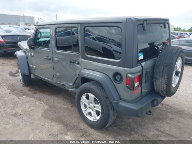 1C4HJXDGXLW274906 Jeep Wrangler Unlimited Sport S 4x4