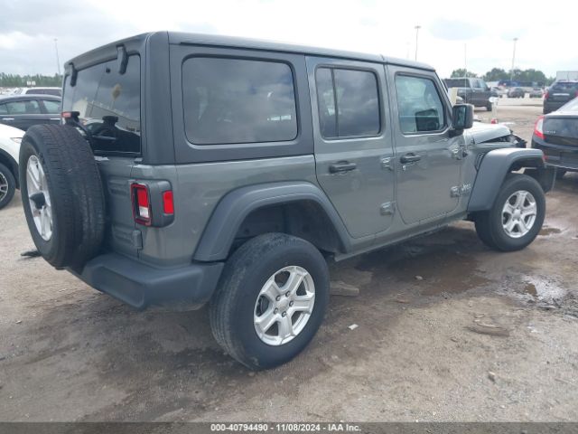 1C4HJXDGXLW274906 Jeep Wrangler Unlimited Sport S 4x4