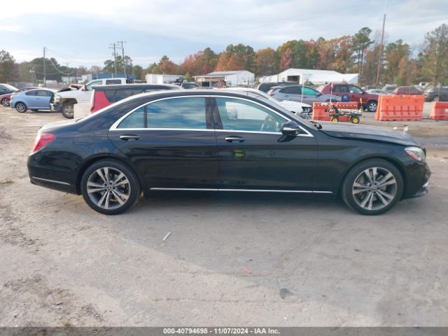 WDDUG6EB9JA349993 Mercedes-Benz S 450 4matic