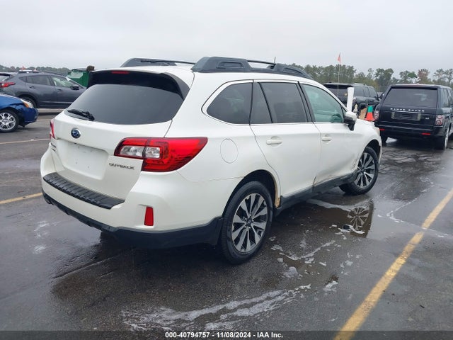 Subaru Outback 2.5i Limited 2015 4S4BSBNC0F3325798 Image 4