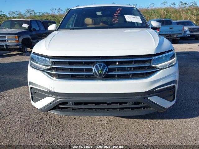 3VVNB7AXXRM139357 Volkswagen Tiguan 2.0t Se/wolfsburg Edition