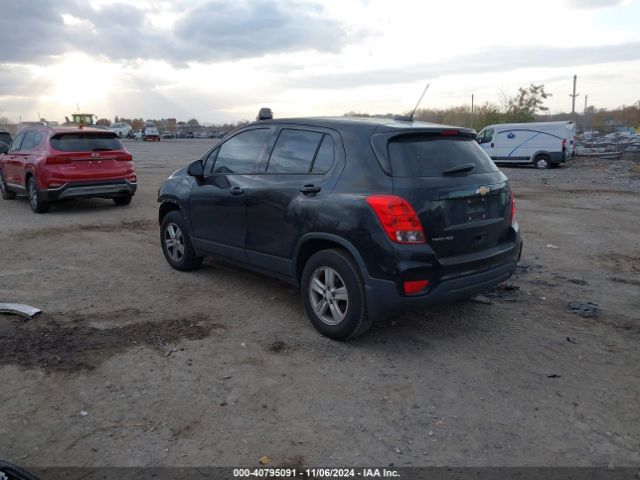 3GNCJNSBXJL408474 Chevrolet TRAX LS