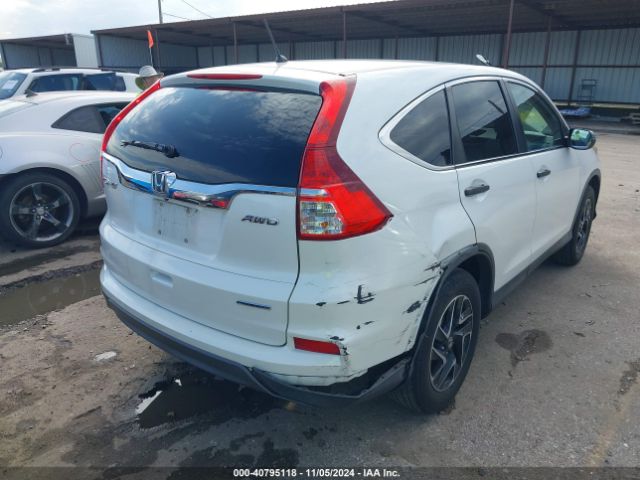 5J6RM4H42GL107998 Honda CR-V SE