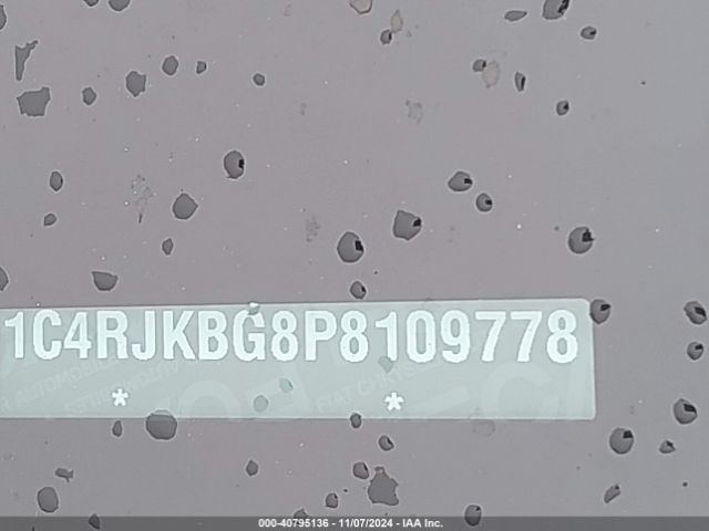 1C4RJKBG8P8109778 Jeep Grand Cherokee L Limited 4x4