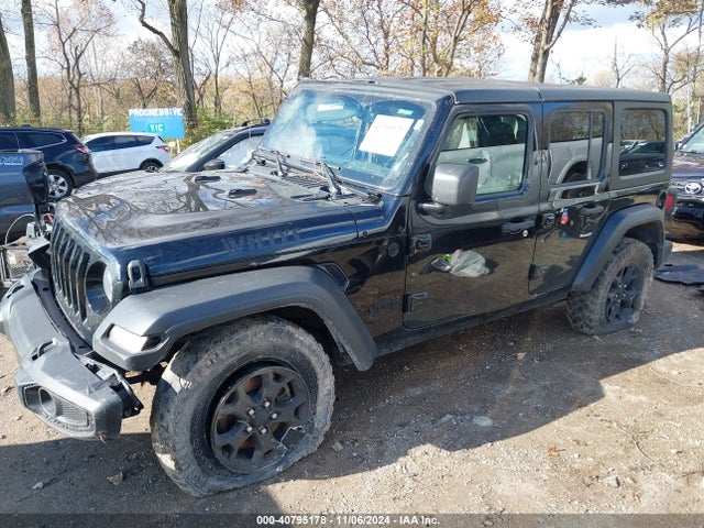 1C4HJXDG1NW246009 Jeep Wrangler Unlimited Willys 4x4