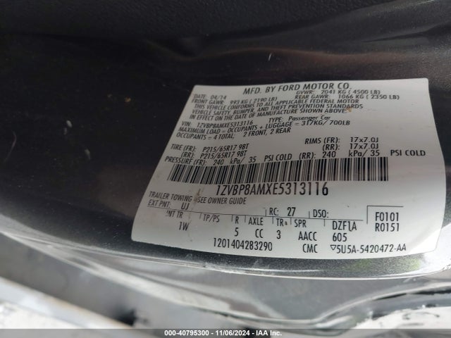 Ford Mustang V6 2014 1ZVBP8AMXE5313116 Image 9