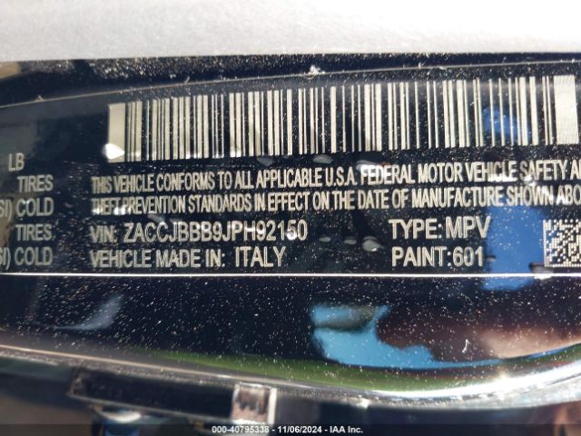 ZACCJBBB9JPH92150 Jeep Renegade Latitude 4x4