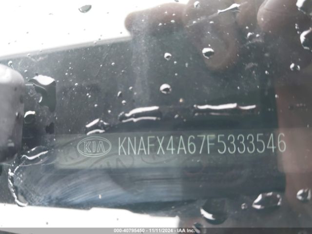 KNAFX4A67F5333546 KIA FORTE LX
