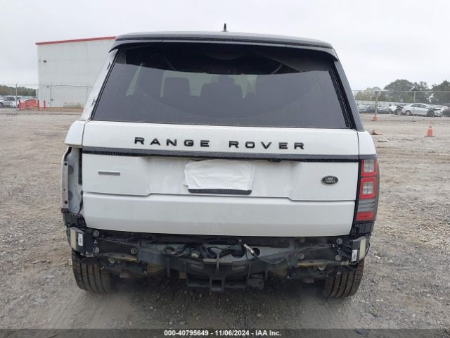 SALGS2EF6GA296866 Land Rover Range Rover 5.0l V8 Supercharged
