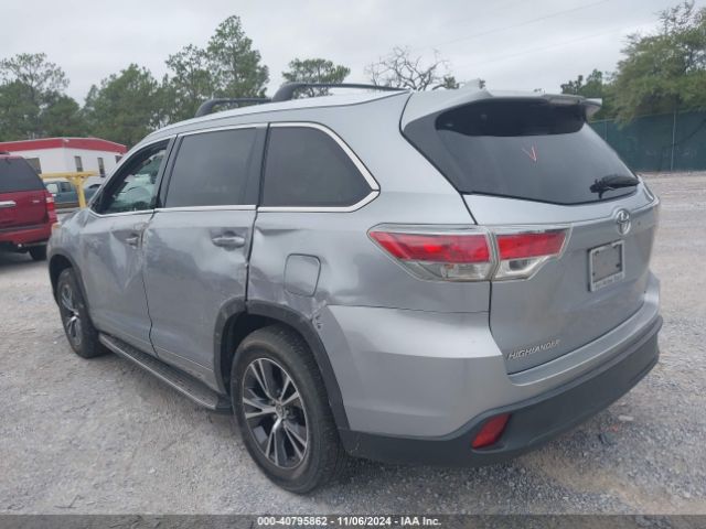 5TDKKRFH7GS507151 Toyota Highlander Xle V6