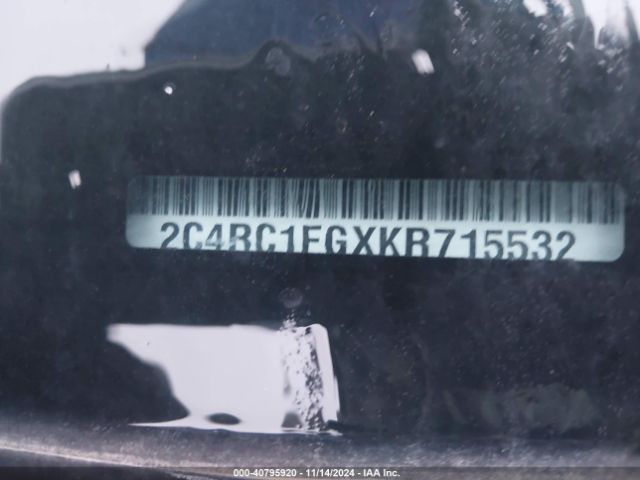 2019 CHRYSLER PACIFICA 2C4RC1FGXKR715532 Photo 8