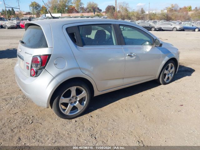 1G1JE6SB6E4212336 Chevrolet Sonic Ltz Auto