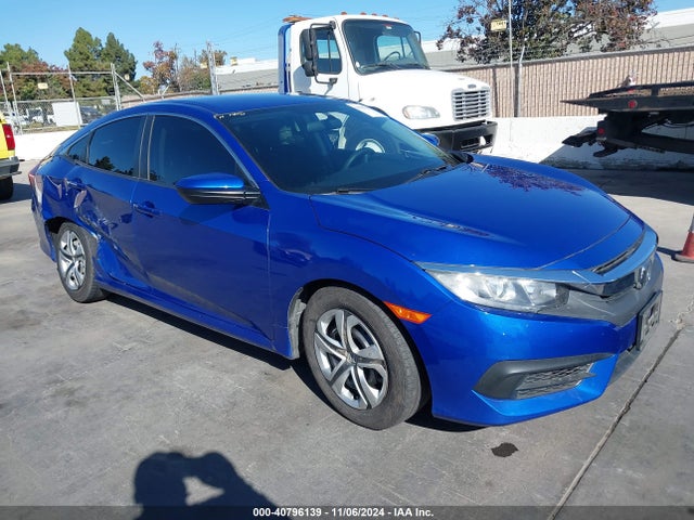 Honda Civic Lx 2017 2HGFC2F55HH574019 Image 1