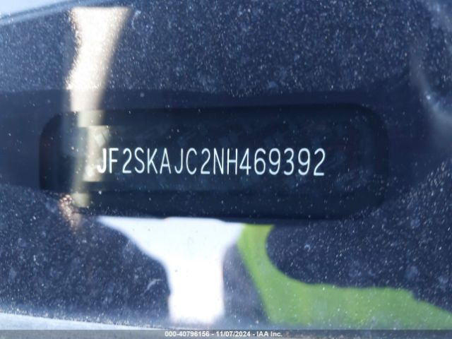 JF2SKAJC2NH469392 Subaru Forester Sport