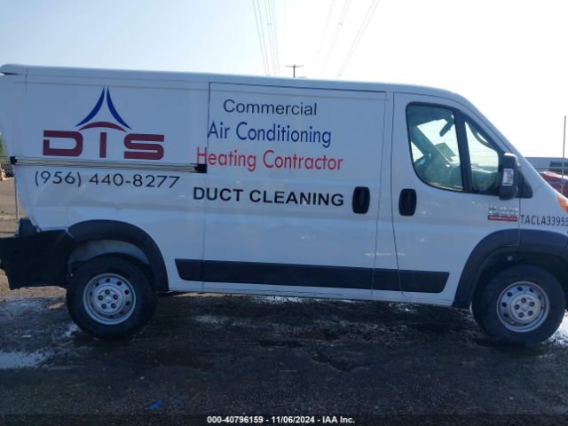 3C6TRVAG0KE508272 RAM Promaster 1500 Low Roof 136 Wb