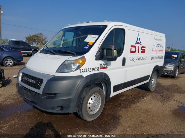 3C6TRVAG0KE508272 RAM Promaster 1500 Low Roof 136 Wb