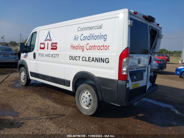 3C6TRVAG0KE508272 RAM Promaster 1500 Low Roof 136 Wb