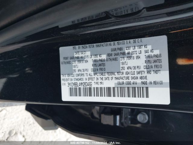 3MVDMBBL4MM260489 Mazda Cx-30 Select
