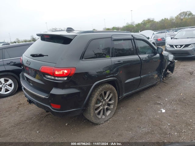 1C4RJFBG4GC434576 Jeep Grand Cherokee Limited 75th Anniversary