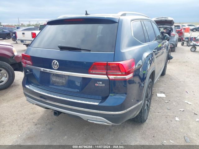 1V2NR2CA5KC604042 Volkswagen Atlas 3.6l V6 Sel Premium