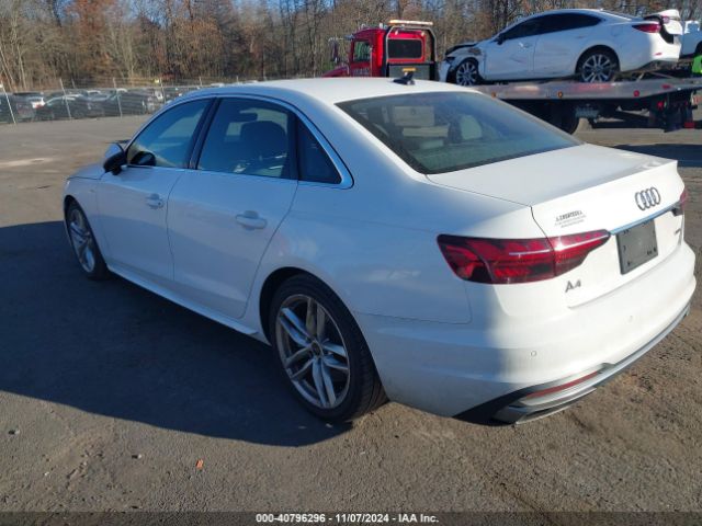 WAUEAAF48NN009927 Audi A4 Premium Plus 45 Tfsi S Line Quattro S Tronic