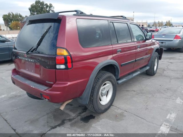 2000 MITSUBISHI MONTERO SPORT JA4MT31H6YP034102 Photo 3