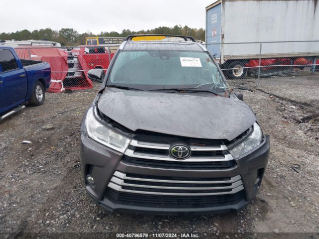 5TDKZRFH2JS541341 Toyota Highlander Xle
