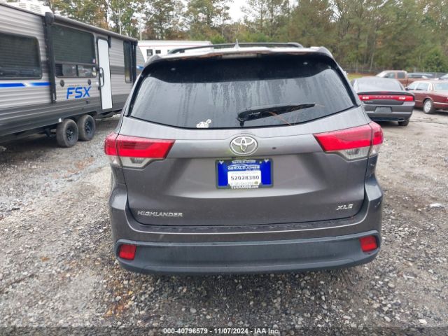 5TDKZRFH2JS541341 Toyota Highlander Xle