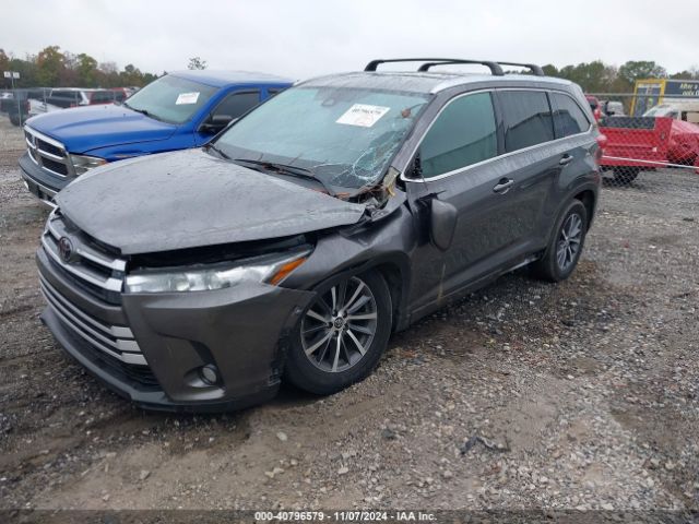 5TDKZRFH2JS541341 Toyota Highlander Xle