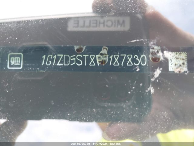 1G1ZD5ST8PF187830 Chevrolet Malibu Fwd 1lt