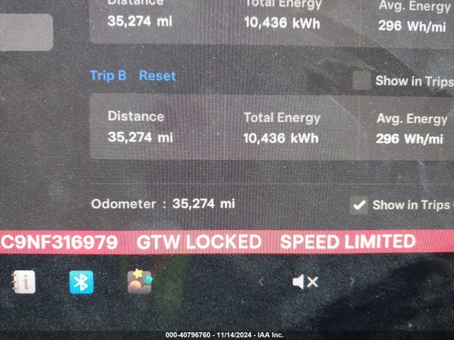 Tesla Model 3 Performance Dual Motor All-wheel Drive 2022 5YJ3E1EC9NF316979 Image 16