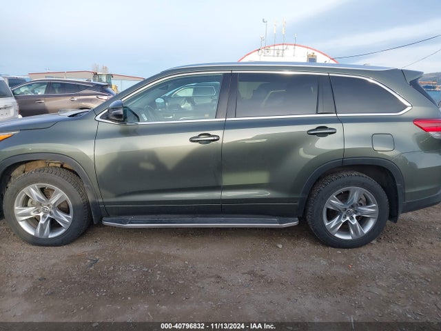 5TDDZRFH2HS384333 Toyota Highlander Limited