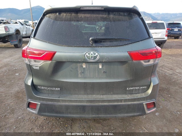 5TDDZRFH2HS384333 Toyota Highlander Limited