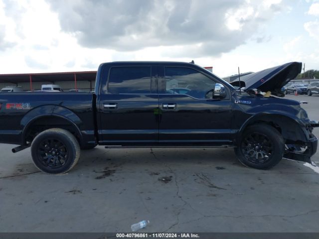 1FTEW1E59JFC00372 Ford F-150 Platinum