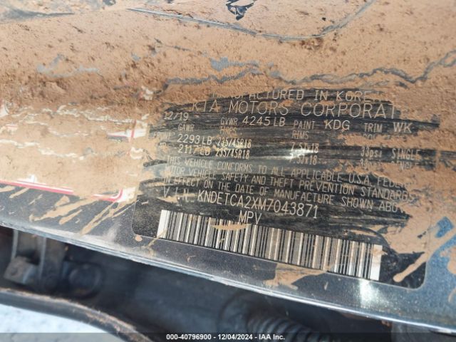 KNDETCA2XM7043871 KIA Seltos Sx Turbo