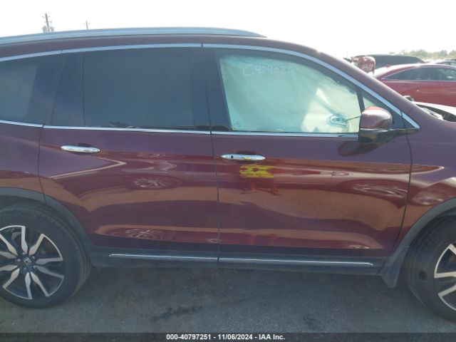 5FNYF5H62KB009696 Honda Pilot Touring