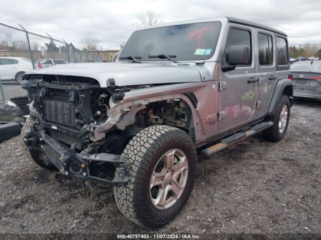 1C4HJXDN6KW624304 Jeep Wrangler Unlimited Sport S 4x4