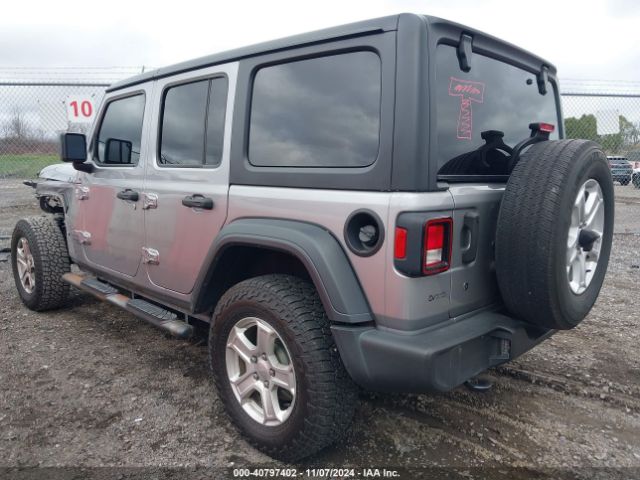 1C4HJXDN6KW624304 Jeep Wrangler Unlimited Sport S 4x4