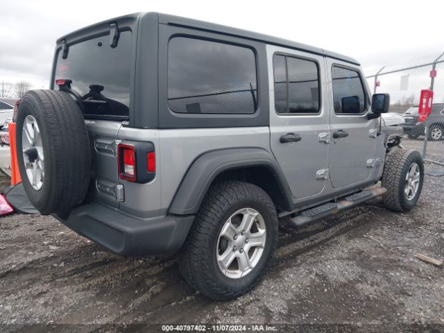 1C4HJXDN6KW624304 Jeep Wrangler Unlimited Sport S 4x4