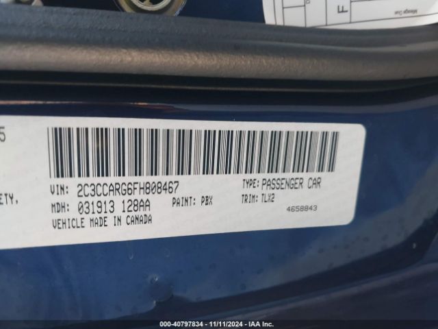 2C3CCARG6FH808467 Chrysler 300 Limited