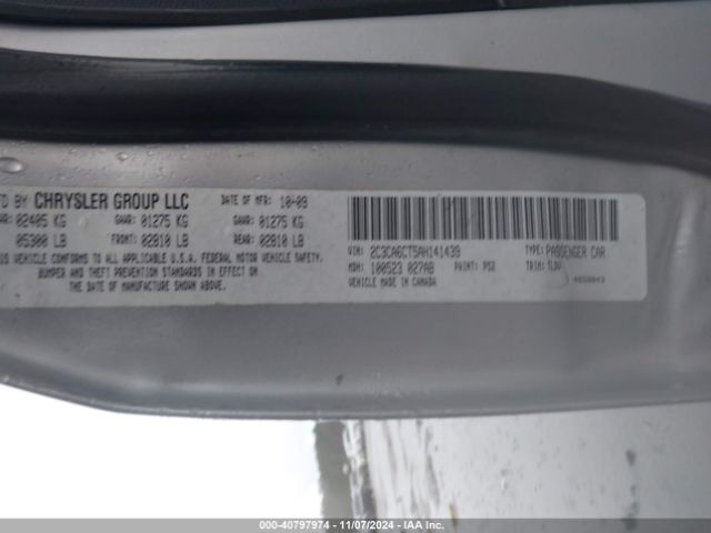2010 CHRYSLER 300C 2C3CA6CT5AH141439 Photo 8
