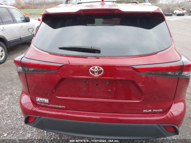 5TDGZRBH7NS583909 Toyota Highlander Xle