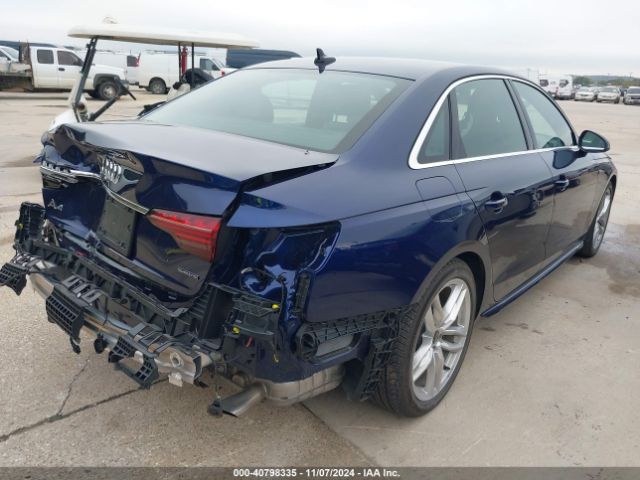 WAUEAAF48RN015409 Audi A4 Premium Plus 45 Tfsi S Line Quattro S Tronic