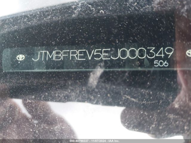 JTMBFREV5EJ000349 Toyota RAV4 LE