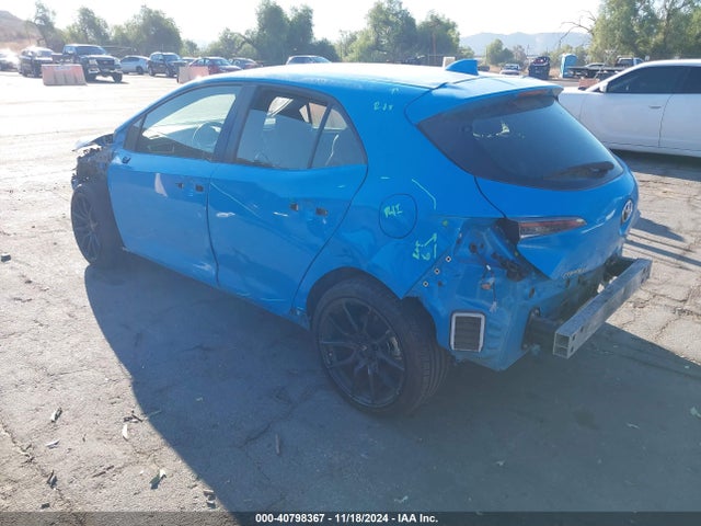 Toyota COROLLA SE 2019 JTNK4RBE6K3070500 Image 3