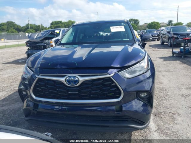 5TDGARAHXNS510042 Toyota Highlander Hybrid Xle