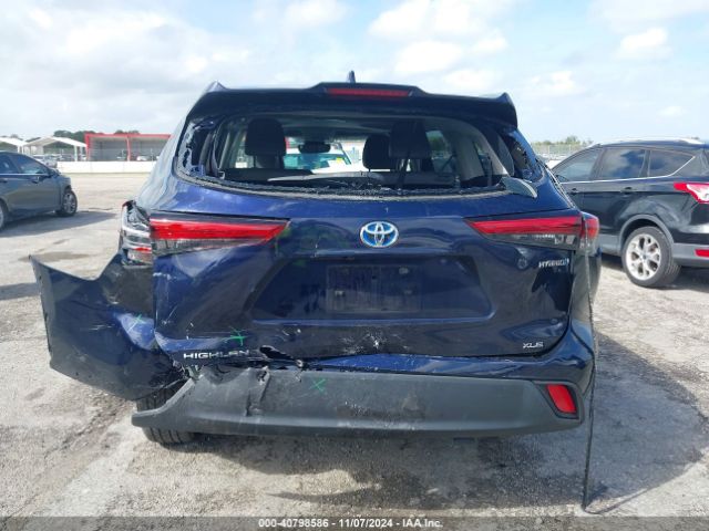 5TDGARAHXNS510042 Toyota Highlander Hybrid Xle