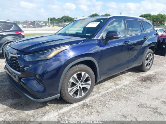 5TDGARAHXNS510042 Toyota Highlander Hybrid Xle
