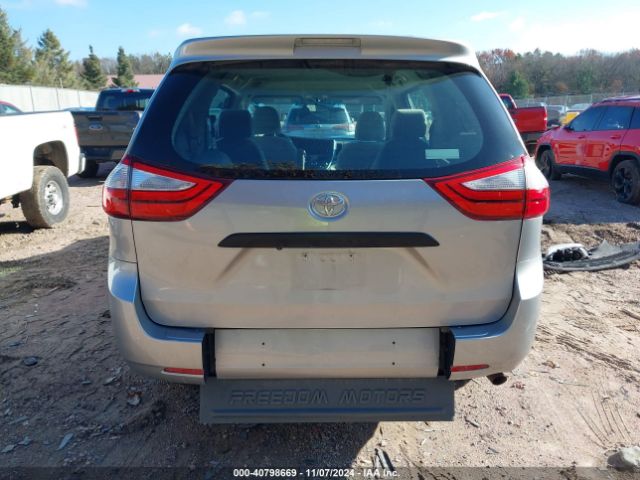 5TDZK3DC2GS751131 Toyota Sienna L 7 Passenger