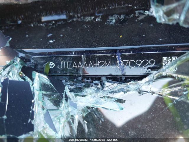 JTEAAAAH2MJ070929 Toyota VENZA LE